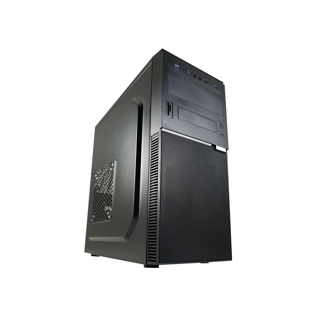 LC-Power Case LC-7041B ATX classic case, HD Audio, 1x USB2.0, 2x USB3.0, 1x USB3.1 type-c - image 1