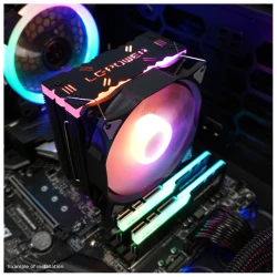CPU Cooler LC-CC-120-ARGB-PROIntel LGA 775/115x/1366/2011/2011-3/2066;AMD AM2+/AM3/AM3+/AM4 - thumbnail 1