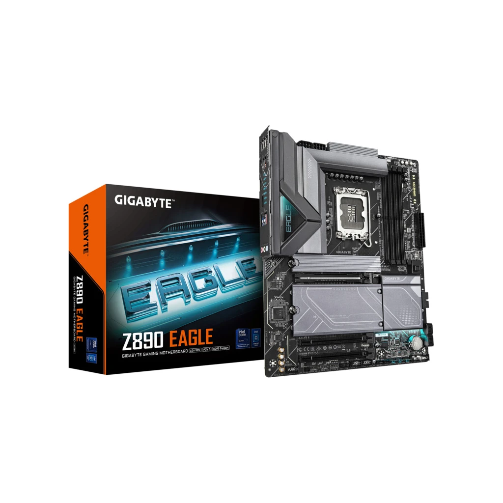 Gigabyte MB Z890 EagleLGA1851; 4xDDR5;4xM.2; 4xSATA;10xUSB; DP; 1xHDMI,ATX;RAID, THUNDERBOLT - image 1