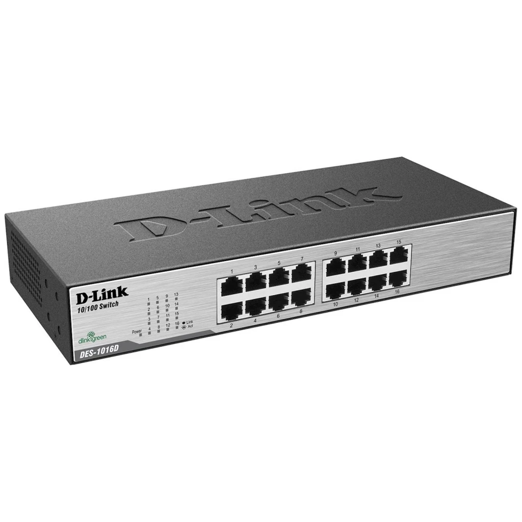 Switch DLINK 16-Port Fast Ethernet DES-1016D/E - image 1