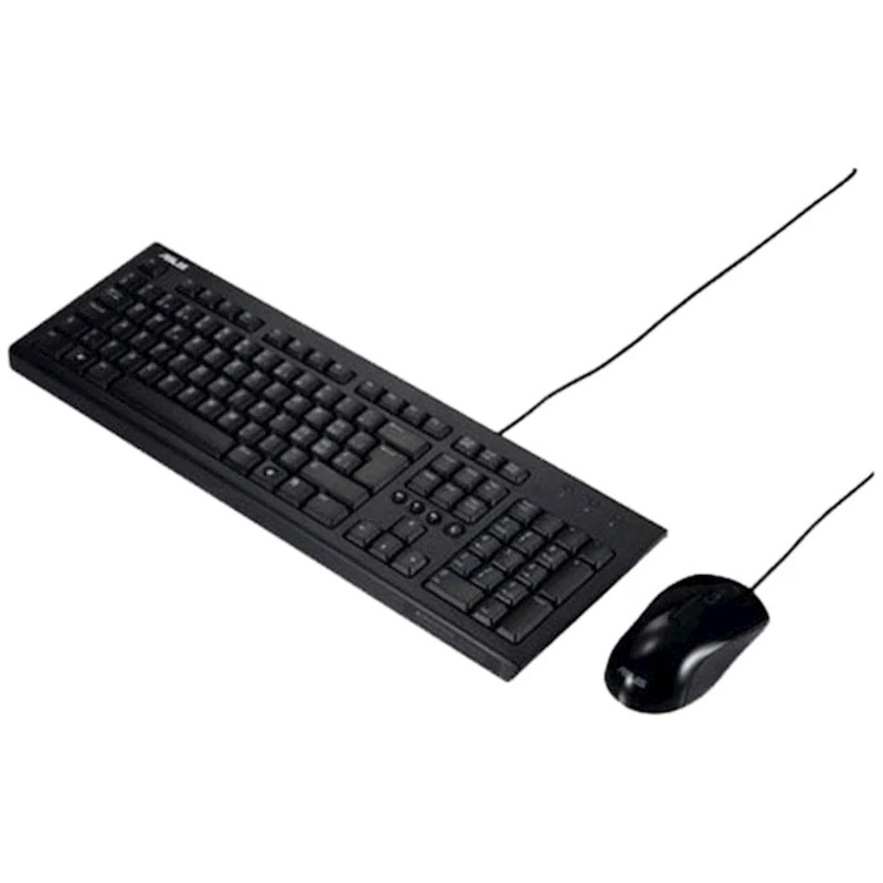 TASTATURA + MIŠ Set ASUS U2000 žična crna, 1000 dpi, 150cm. - image 1