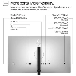 Monitor HP Series 7 Pro QHD 727pq 27in (8J4D8UT) - thumbnail 3