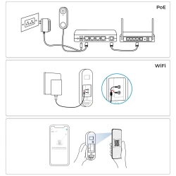 Smart Reolink 2K+ žičana WiFi kamera/zvono za vrata sa zvonom D340W - thumbnail 5