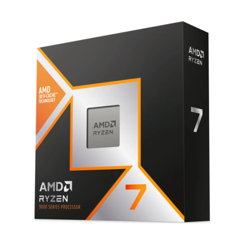 AMD Procesor Ryzen 7 9800X3D - 8 jezgri, 5.2GHz, 104MB, Radeon grafika - image 1