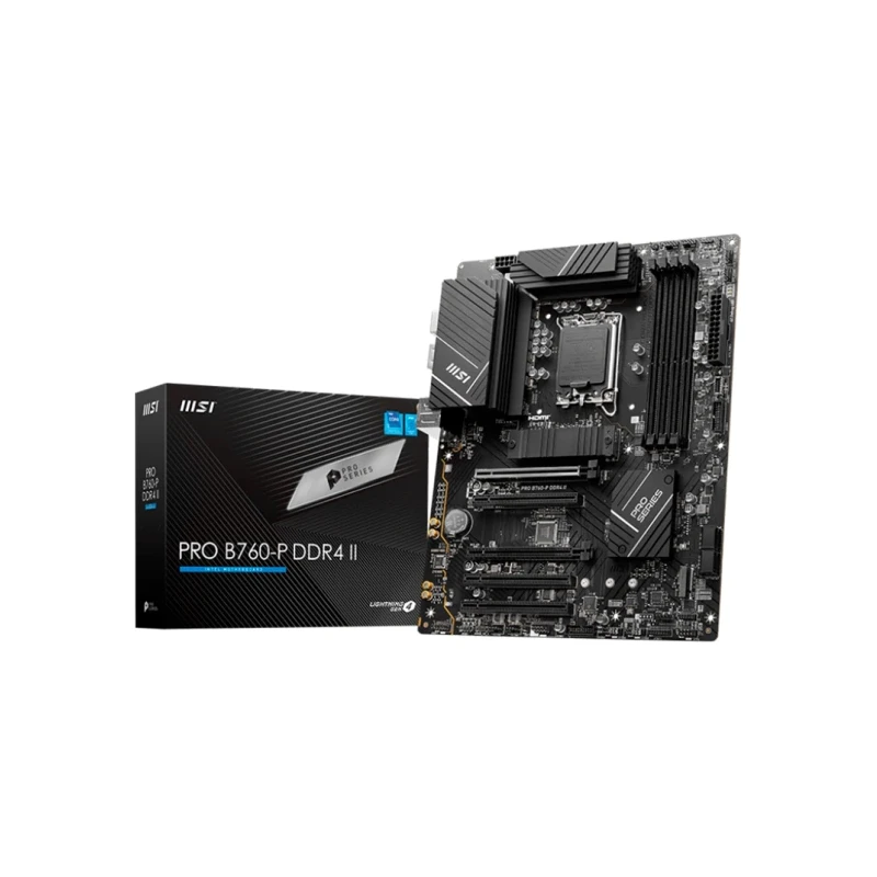 MSI Matična ploča B760 LGA 1700 – 4x DDR4, 2x M.2, HDMI, DisplayPort - image 1