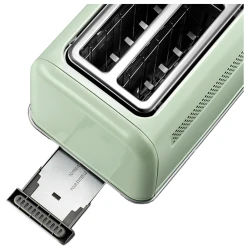 BUYDEEM Toster za 2 kriške DT620E Cozy Greenish, 7 nivoa, 3 funkcije, EU - thumbnail 3