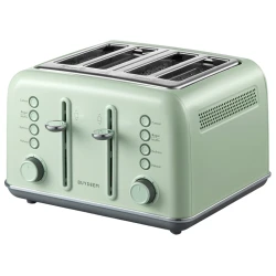 BUYDEEM Toster za 4 kriške DT640E, Cozy Greenish, 1800W, EU - thumbnail 1