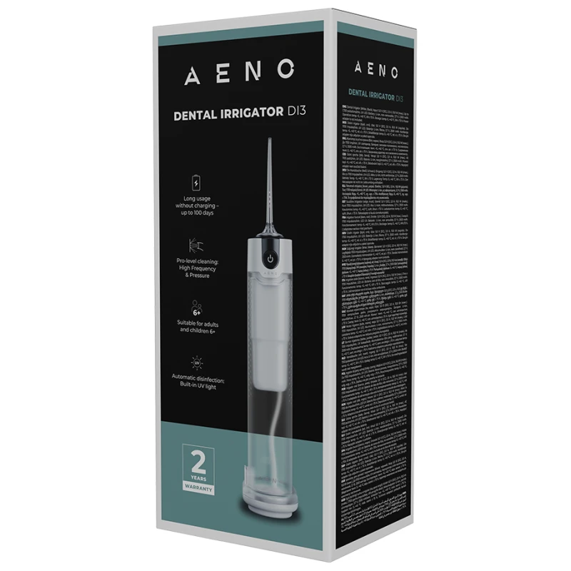 Dentalni irigator s magnetnim nastavcima 3.7V, 8W, 2500mAh, 240ML - image 1