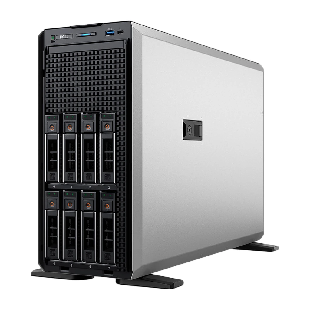 DELL EMC PowerEdge T360 8x3.5" Intel Xeon E-2434 3.4G 4C/8T 12MB Turbo HT 55W 16GB - image 1