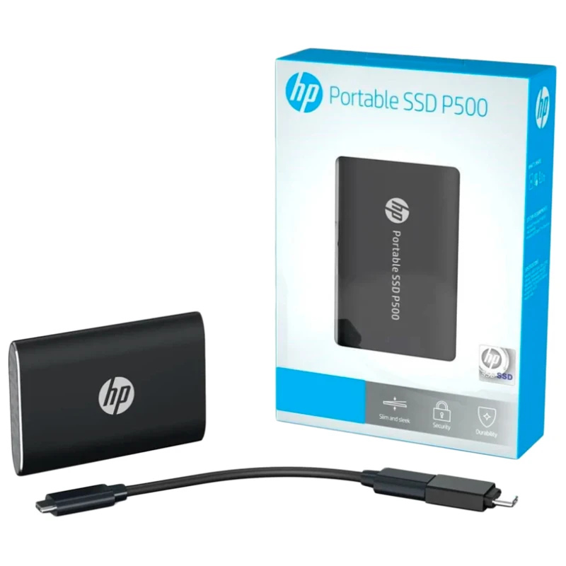 HP Eksterni SSD 250GB - Brza pohrana, prenosiv dizajn, USB 3.1, lagan - image 1