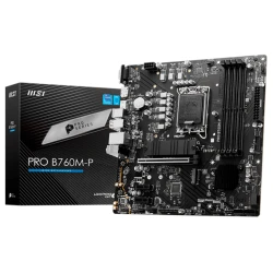 MSI PRO B760M-P Matična ploča Micro-ATX, DDR5, PCIe 4.0, M.2 Gen4 - thumbnail 2
