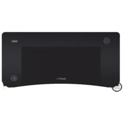 Trust GXT710 Luminus Pro RGBgaming sto, wireless punjač,120x60x74 cm, crni - thumbnail 1