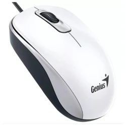 Genius miš DX-110 USB bijeli 1.000 DPI, USB veza,3 tipke, 1.5 m kabal - thumbnail 3