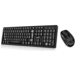 Genius KM-8200 tastatura+miš wireless set, dual-color, crno-siva boja, BH/HR/SRB layout - thumbnail 2