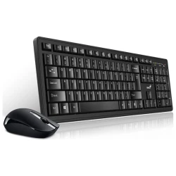 Genius KM-8200 tastatura+miš wireless set, dual-color, crno-siva boja, BH/HR/SRB layout - thumbnail 3