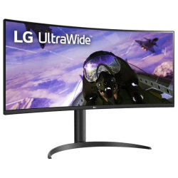 LG 34'' 21:9 QHD monitor 160Hz34",VA,1ms,300cd,HDMIx2,DP,Zvučnici,HA,Nagib,Crna boja - thumbnail 1