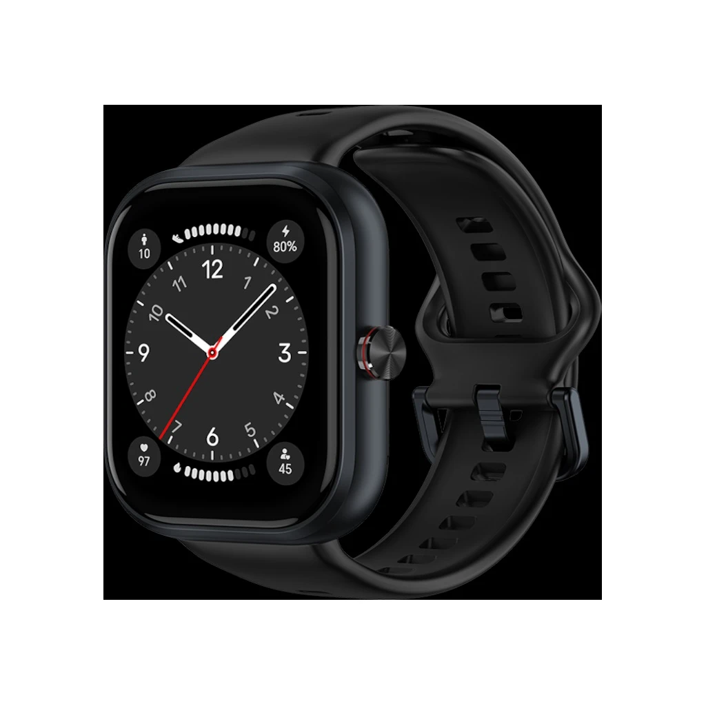 HONOR CHOICE WATCH Black1.95" AMOLED; baterija; 13dana; Sp02; make call and talk option - image 1