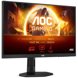 AOC Gaming Monitor LED Q27G4XN 27" QHD, 2560x1440, 180Hz, Adaptive Sync, HDR10 - thumbnail 2