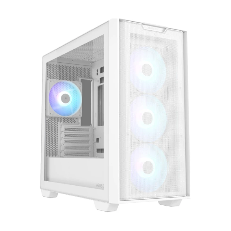 ASUS A21 PLUS TG ARGB WHITE4x 120mm ARGB fans, microATXMini-ITX, - image 1