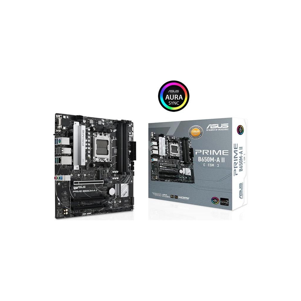 ASUS MB PRIME B650M-A II-CSMAMD B650;AM5;4xDDR51x VGA,1x HDMI,1x DP,RAID,microATX - image 1