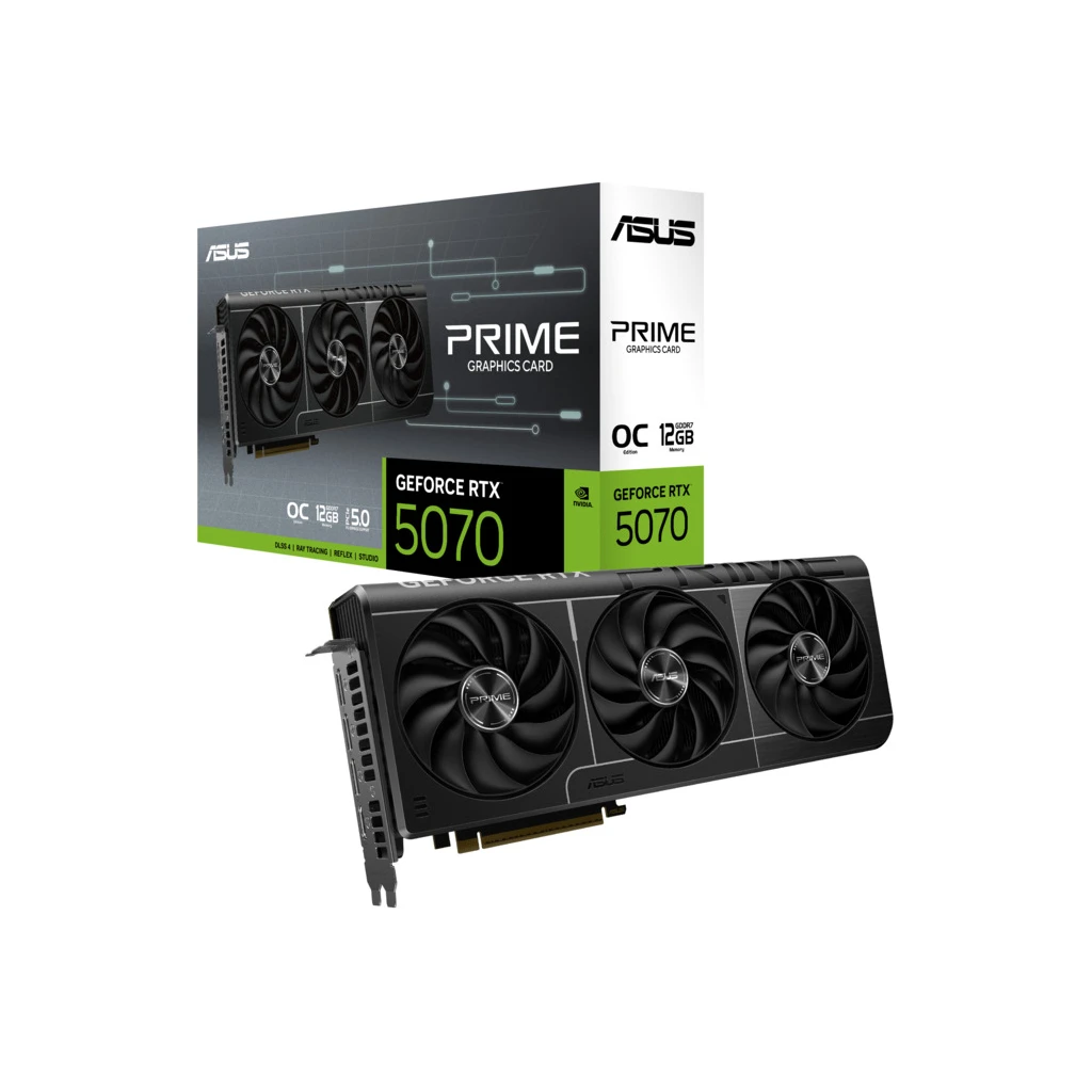 ASUS VGA PRIME-RTX5070-O12G12GB GDDR7, 192-bit,3x DP, 1x HDMI - image 1