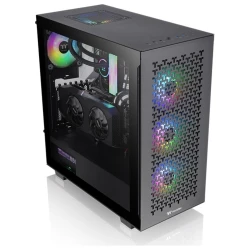 Thermaltake V350 TG ARGB Air Mid tower, tempered glass, 3x 120mm ARGB fan, 1x 120mm Turbo fan - thumbnail 4