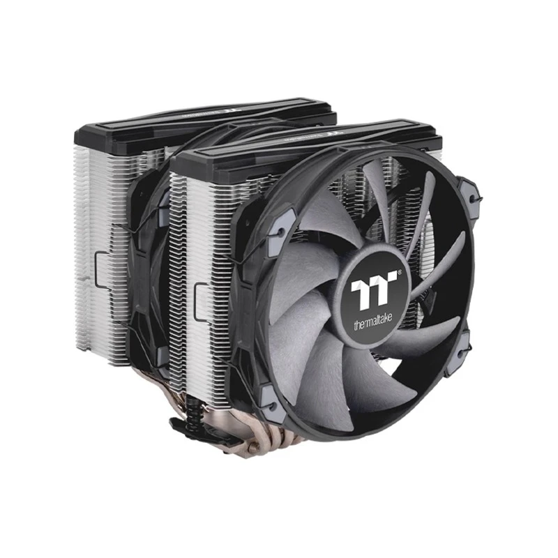 Thermaltake Toughair 710 CPU cooler, dual-tower fan, 2x 140mm fan, AMD i Intel - image 1