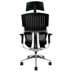 Thermaltake CyberChair E500Gaming stolica, Mesh/mrežasti,Crna boja, podesivi naslonjači za ruke - thumbnail 2