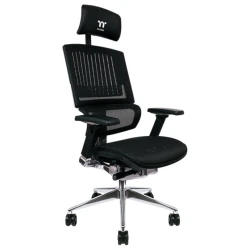 Thermaltake CyberChair E500Gaming stolica, Mesh/mrežasti,Crna boja, podesivi naslonjači za ruke - thumbnail 3