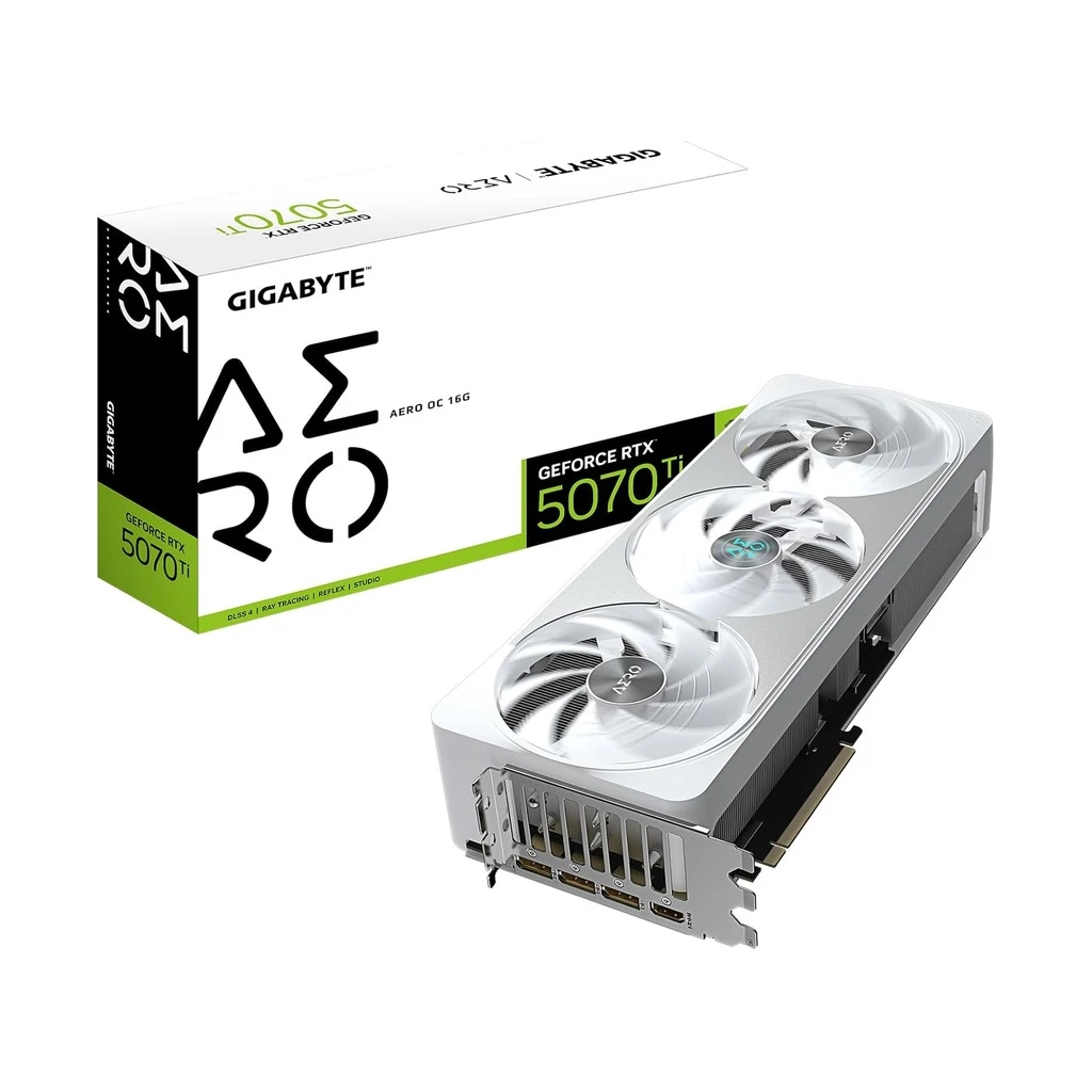 Gigabyte 5070 Ti Aero OC 16G16GB GDDR7, 256-bit,3x DP, 1x HDMI - image 1