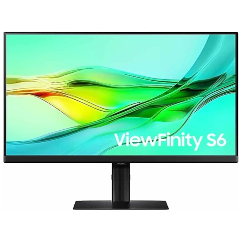 Samsung monitor ViewFinity S6QHD, 24", IPS 1000:1, 100Hz350cd, 5ms, HDMI, DP, 3xUSB, USB-C - image 1