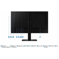 Samsung monitor ViewFinity S6QHD, 24", IPS 1000:1, 100Hz350cd, 5ms, HDMI, DP, 3xUSB, USB-C - thumbnail 4