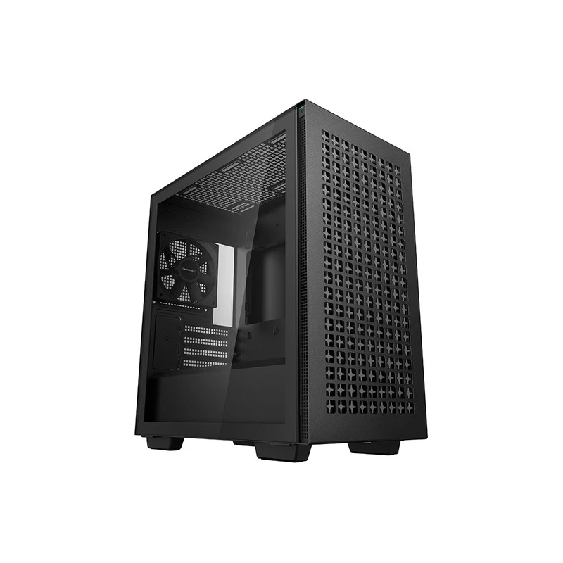 DeepCool Case CH370 BlackmATX, Mini-ITX,1x 120mm Fan - image 1