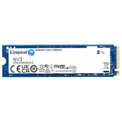 Kingston SSD 2TB NV3NVMe PCIe Gen 4.0x4R/W : 6000/5000MB/s - thumbnail 1