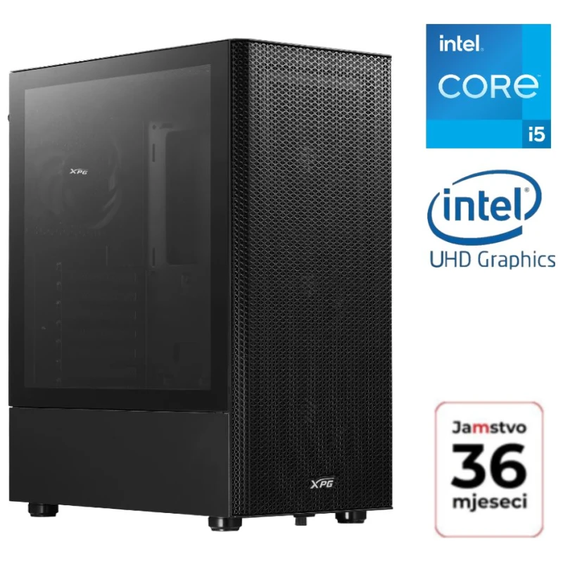 MSG Desktop računar i5 14400 – Brza obrada podataka, moderan mesh dizajn - image 1