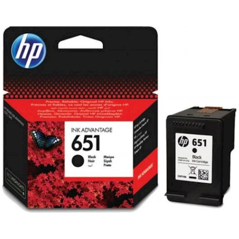 Tinta HP black 651 - image 1