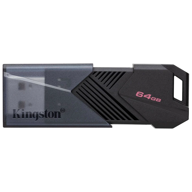 Kingston 64GB Portable USB 3.2 Gen 1 DataTraveler Exodia Onyx - image 1