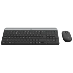 Logitech MK470 Slim Bežični Kombo - Tanka tastatura, Tihi rad, Dugotrajna baterija, US raspored - thumbnail 3