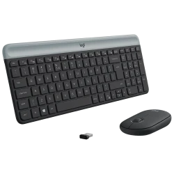 Logitech MK470 Slim Bežični Kombo - Tanka tastatura, Tihi rad, Dugotrajna baterija, US raspored - thumbnail 4