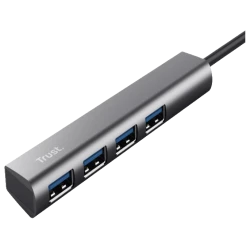 Trust Halyx USB-C to 4-portUSB-A 3.2 Gen1 Hub - thumbnail 2