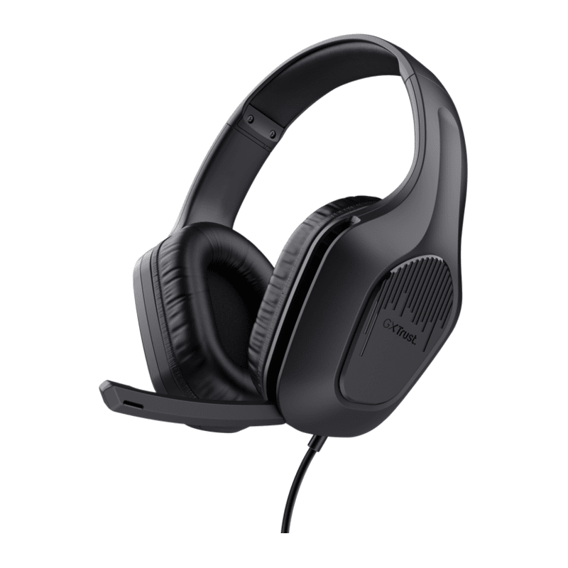 Trust GXT 415 Zirox gamingslušalice, 200 cm kabl, 3.5 mm, over-ear, mikrofon, crne - image 1