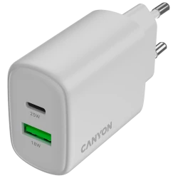 Canyon Punjač OnCharge 250 25W, 1x PD, 1x QC, EU, Bijeli - thumbnail 4