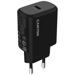 Canyon Punjač OnCharge 250 25W, 1x Power Delivery, EU Utikač, Crni - thumbnail 1