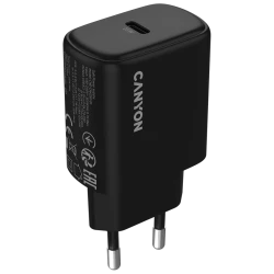 Canyon Punjač OnCharge 250 25W, 1x Power Delivery, EU Utikač, Crni - thumbnail 1