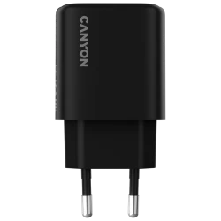 Canyon Punjač OnCharge 200 20W, 1xPD, EU utikač, crni - thumbnail 2