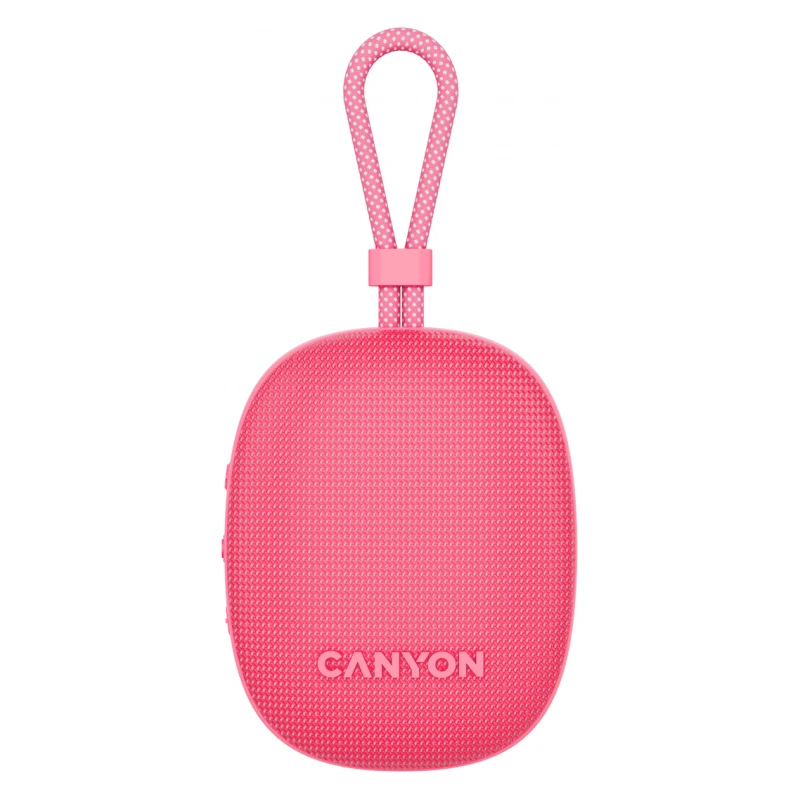 Canyon Zvučnik CNE-CBTSP12PK OnMove 12 IPX7, TWS, 5W, Roza - Vodootpornost i bežično povezivanje - image 1