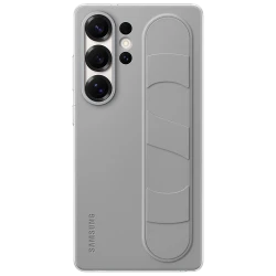 Samsung Futrola sa Stalkom za Galaxy S25 Ultra Siva, zaštita, stabilnost, udobno držanje, moderan dizajn - thumbnail 1