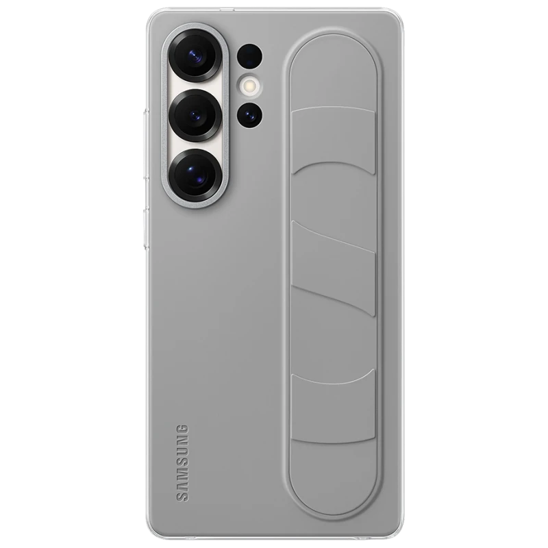 Samsung Futrola sa Stalkom za Galaxy S25 Ultra Siva, zaštita, stabilnost, udobno držanje, moderan dizajn - image 1
