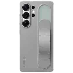 Samsung Futrola sa Stalkom za Galaxy S25 Ultra Siva, zaštita, stabilnost, udobno držanje, moderan dizajn - thumbnail 2
