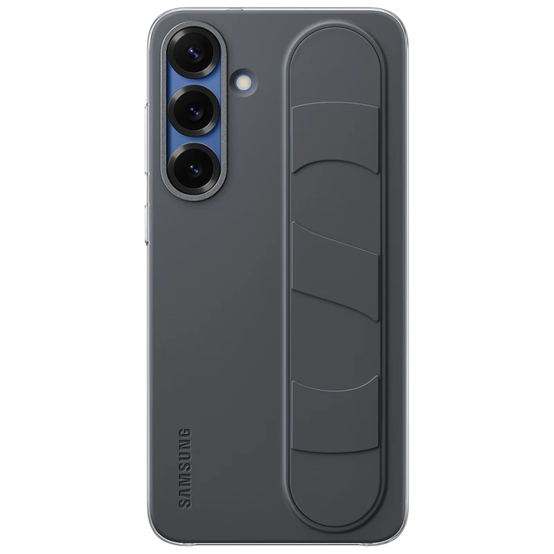 Samsung Futrola sa postoljem i ručkom za Galaxy S25+ crna, zaštita, praktično držanje, stabilno postavljanje, moderan dizajn - image 1